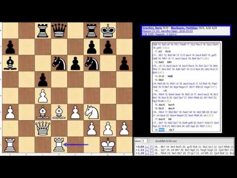 Aeroflot Open 2016 - Round 3 - Board 10 - Grachev, Boris vs Bluebaum, Matthias