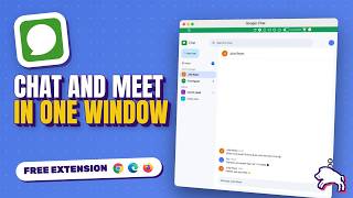 Chat and Meet for Google: Google Chat and Meet in one window | Free extension