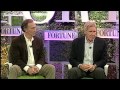 Harrison Ford and Peter Seligmann of Conservation International at Fortune Brainstorm Green 2013