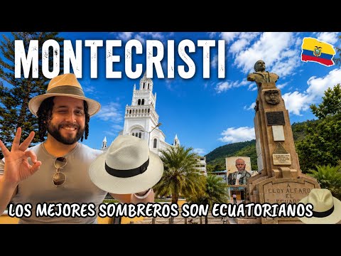 MANABÍ tiene algo ÚNICO👒| El sombrero de paja toquilla de MONTECRISTI🎩