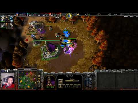 CaSpeND (HU) Razer.Moon (NE) vs D4rK (Orc) ReaVeR (HU) - WarCraft 3 - 2v2 - Recommended WC3481