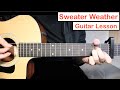 Sweater Weather - The Neighbourhood | Guitar Lesson (Tutorial) Chords