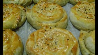 ıspanaklı kıymalı börek tarifi / kol böreği