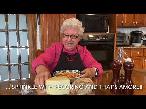 Pasta e Fagioli/Fazool/Beans: Easy. Hearty. Vegetarian. 'Cucina Povera'. (e48)