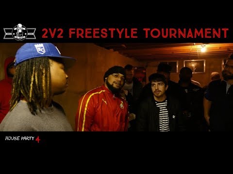 2v2 Freestyle Tournament - No Coast Raps | House Party 4