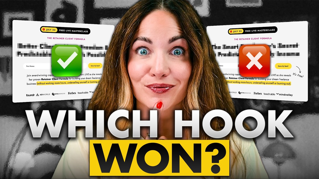 I Tested 5 Marketing Hooks With My Facebook Ads (Here's What Actually Converts)