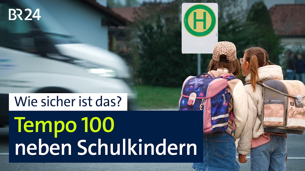 Tempo 100 an der Bushaltestelle: Wenn Schulwege lebensgefährlich werden | BR24 vor Ort