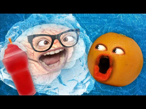 惱人的橙色--大腦凍結挑戰#3 (Annoying Orange - Brain Freeze Challenge #3)