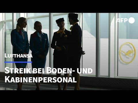 Neue Streiks bei der Lufthansa am Dienstag und Mittwoch | AFP