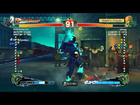 SSF4 AE: HIROPON309 (Seth) vs akkagi (Dhalsim) - Ranked Match (720p HD)