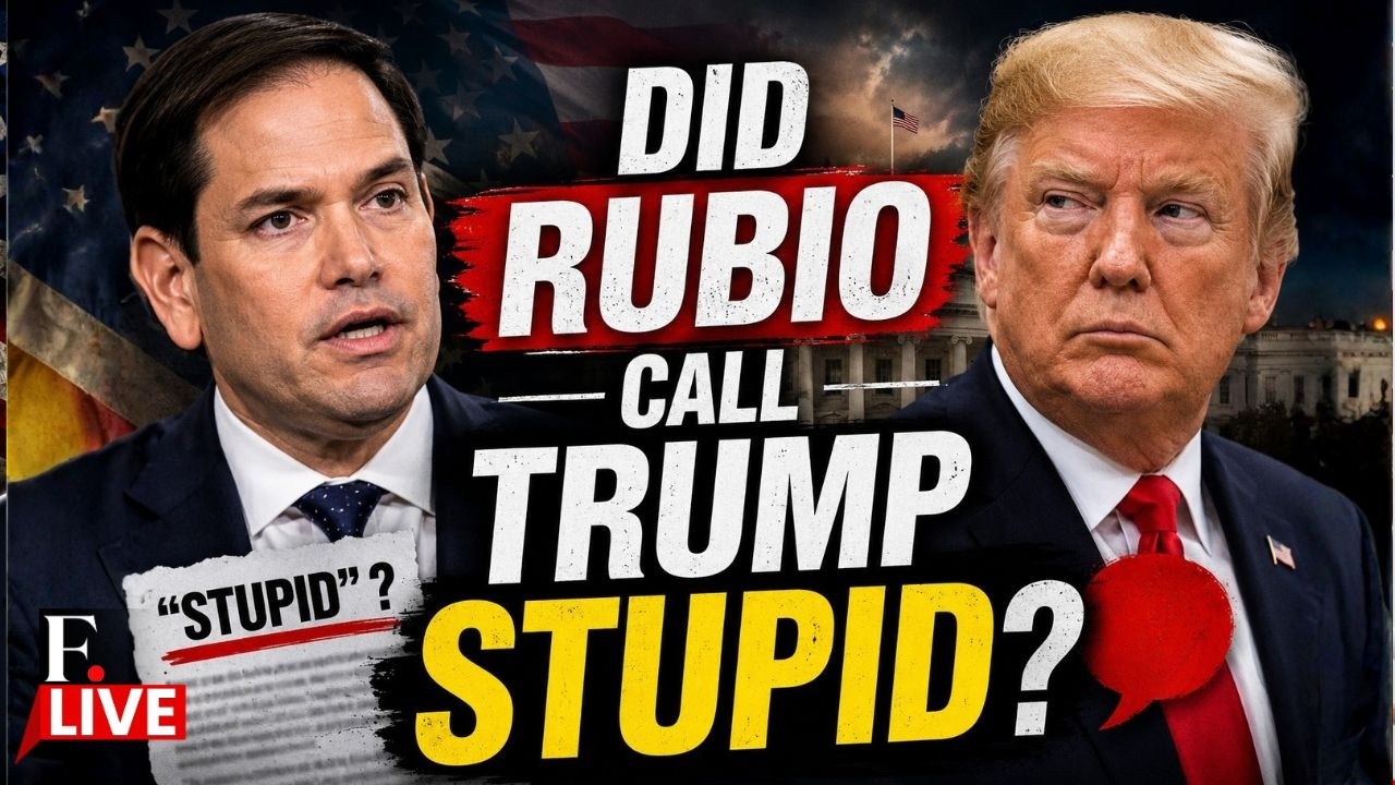 Marco Rubio in India LIVE: Did Rubio Unknowingly Call Trump Stupid After ‘Hellhole’ Comment?