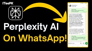 How to Use Perplexity AI on WhatsApp – No App, No Signup Needed!