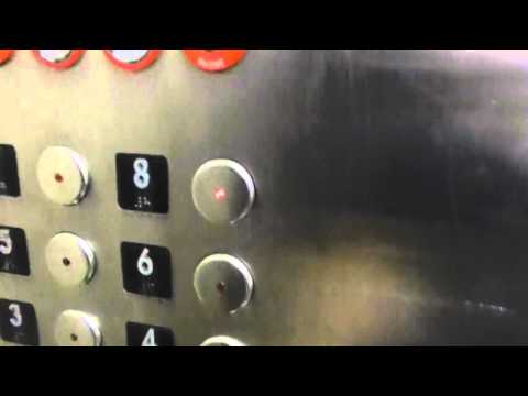 Montgomery Traction Elevators At Erik Jonsson Central Library (With DieselDucy)