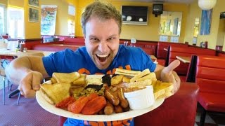 BIGGEST English Breakfast Eating Challenge!