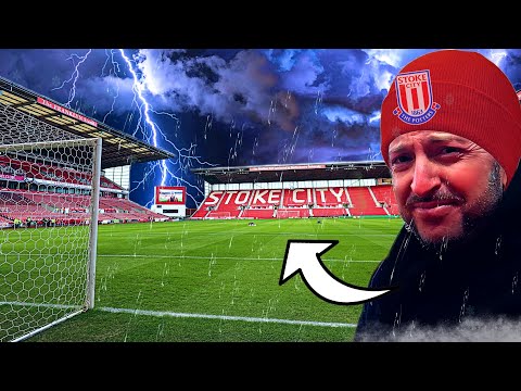 A COLD WET WINDY TUESDAY NIGHT IN STOKE 🥶 Stoke City Match & Stadium Tour