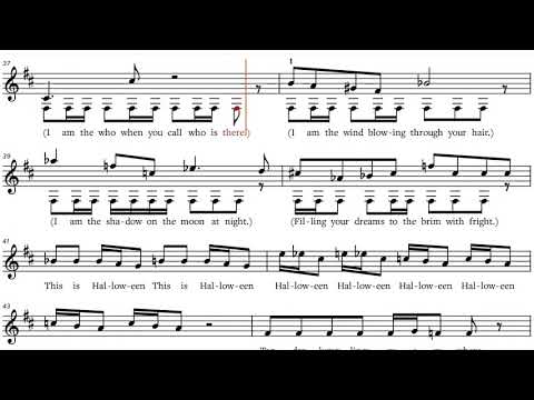 This Is Halloween - The Nightmare Before Christmas, Bb-Instrument Play-along