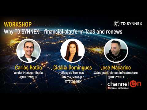 “Why TD SYNNEX – Financial Platform TaaS and Renews” | Workshop TD Synnex | Channel ON 2026