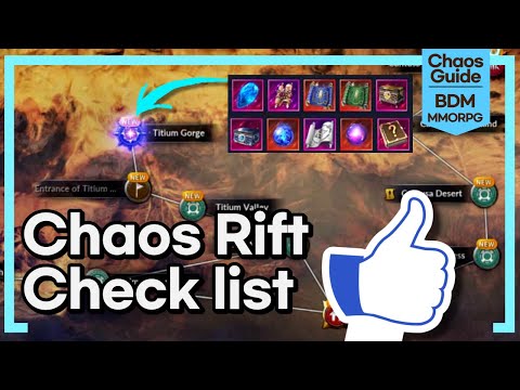 Chaos rift guide you must know! (chaos RNG song) | Black desert mobile #Chaosguide