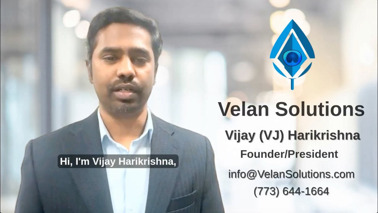 How AI Agents Transform Your Business — Velan Solutions founder video