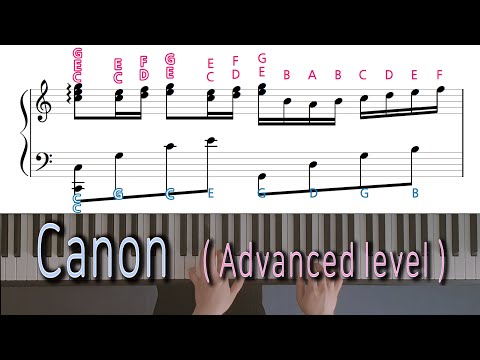 Variations on the Canon - George Winston (Advanced Level)