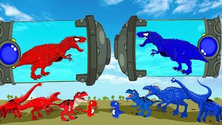 Dinosaur Ever: Red T-rex vs Blue T-rex: Does This Amber-Fossilized Bug Hold DINOSAUR DNA?