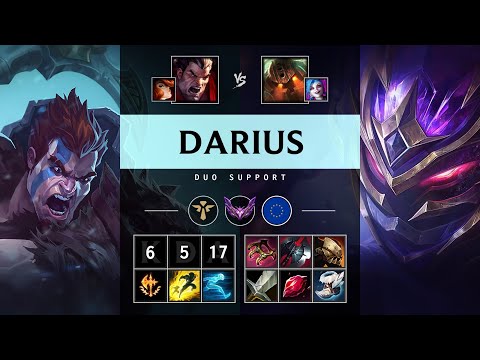 Darius Support vs Nautilus - EUW Master Patch 14.24