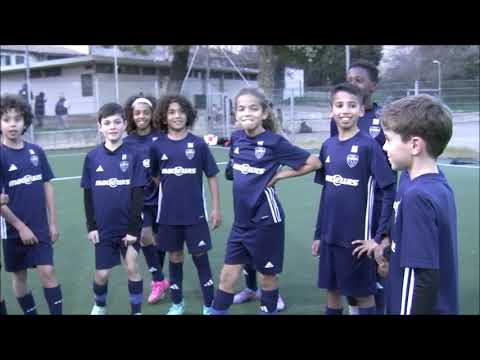 séances d'entrainement des U11 Sc Air Bel