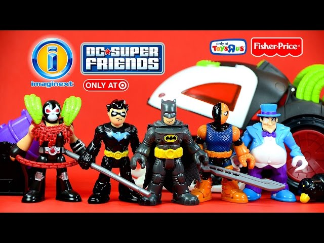 Vídeo relacionado con dc comics Fisher-Price Imaginext DC Super Friends - Figuras de Firefly y Batman
