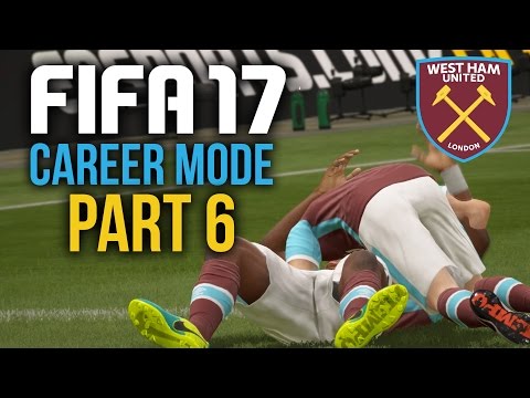 FIFA 17 Career Mode Gameplay Walkthrough Part 6 - CUP GAME (West Ham)