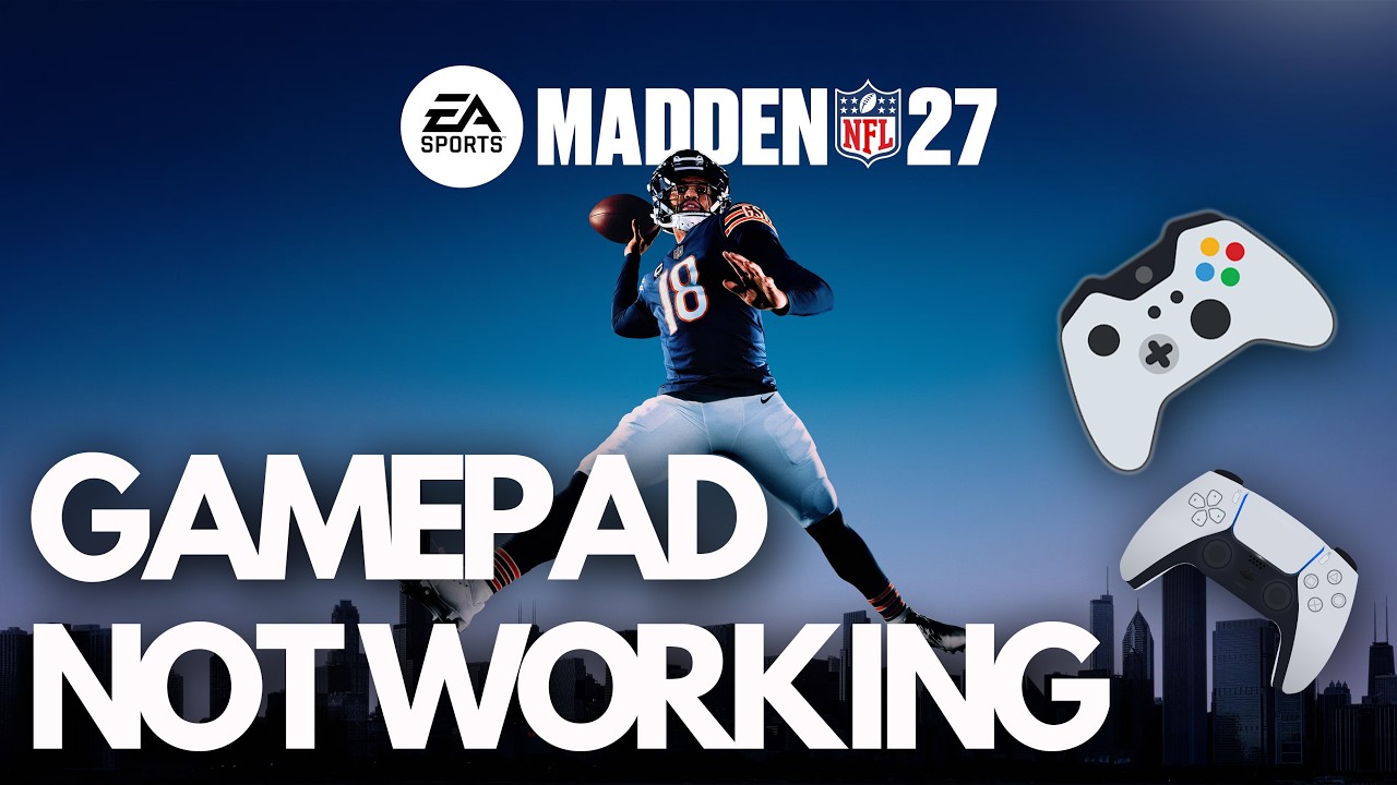 Madden NFL 27: Gamepad / Controller Not Working / Not Detected on Steam PC🎮