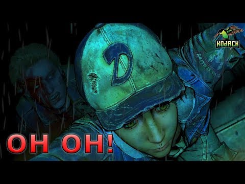 Clementine Confronts Brody & Marlon - Walking Dead S4 - Episode 1 Done Running