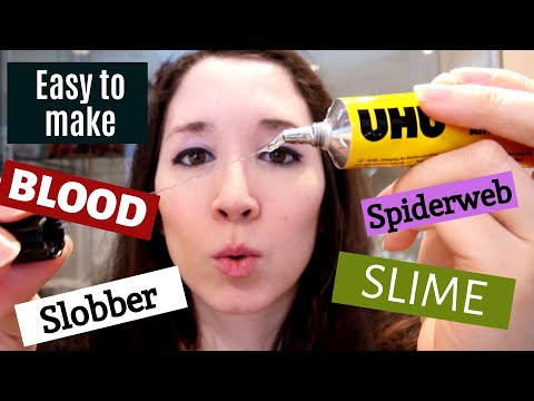 Easy Blood, Slime, Slobber and Web for the Miniature Hobbyist