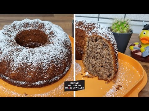 😍 Alle lieben diesen saftigen Walnusskuchen mit Joghurt (Gugelhupf Rezept) # 16