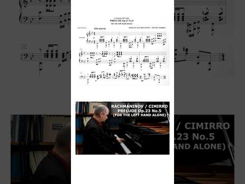 Rachmaninoff only needed one hand (Artur Cimirro)