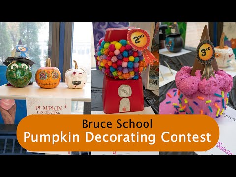 Bruce School's Pumpkin Decorating Contest thumbnail