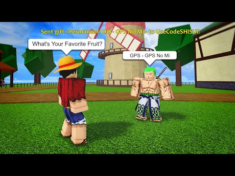 Gifting Noobs their Favorite Fruit in Blox Fruits!