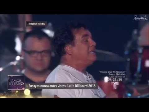 Juan Gabriel ensayando con Alejandro Fernández