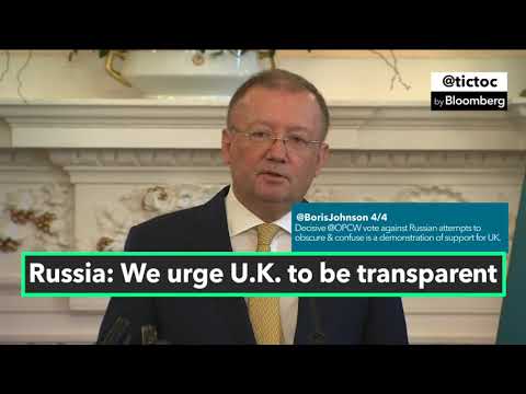 Yakovenko Denies Russian Involvement in Nerve Agent Attack