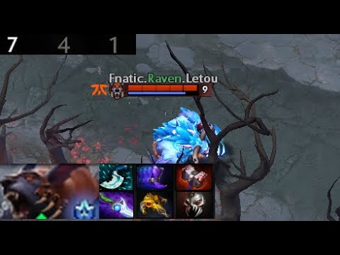 Raven - Ursa | Fnatic vs Team Spirit  (game 1) BO2 | The International 2021