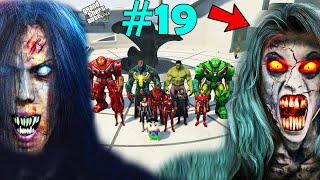 GTA 5 : SHINCHAN , Avengers And Franklin Attacked By Devil Scary Ghost in GTA 5 ! | Techerz video
