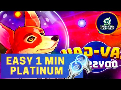 EASY 1 MINUTE PLATINUM (CHEAT CODE) - Gav Gav Odyssey 100% Platinum Walkthrough Trophy Guide