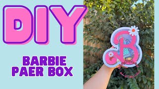 How to make a Barbie Trea Box