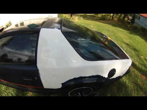 DIY - SPRAY PAINT REMOVAL ON OLD CAR
