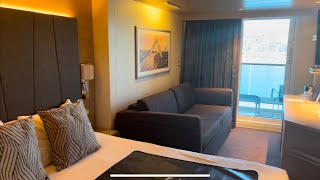 Balcony Cabin on MSC WORLD EUROPA! Sea views!