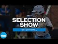 2024 NCAA DIII softball bracket selection show