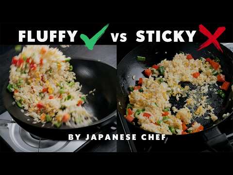 STOP Ruining Fried Rice ❌ Do THIS for Perfectly Fluffy Fried Rice Every Time! ✅ | Japanese Chef