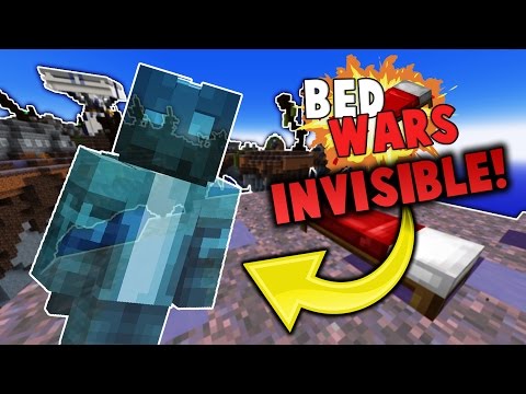 Trolero -  WINNING BY BEING INVISIBLE IS TOO OP!  (Minecraft Bedwars)