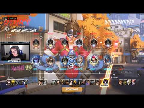 Overwatch SoOn Sick Widowmaker & Tracer Gameplay -Against Kabaji-