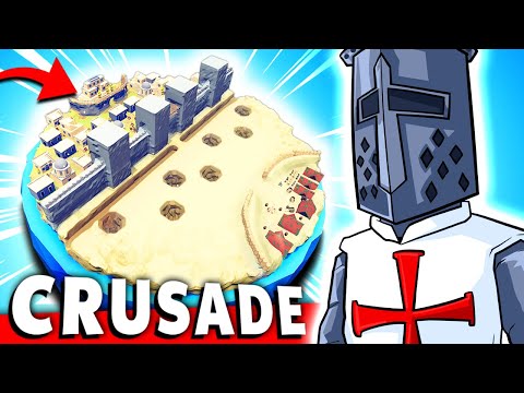 This "Siege of Jerusalem" Map is ABSOLUTELY INSANE!? - New Tabs Map Creator Crusades CAMPAIGN