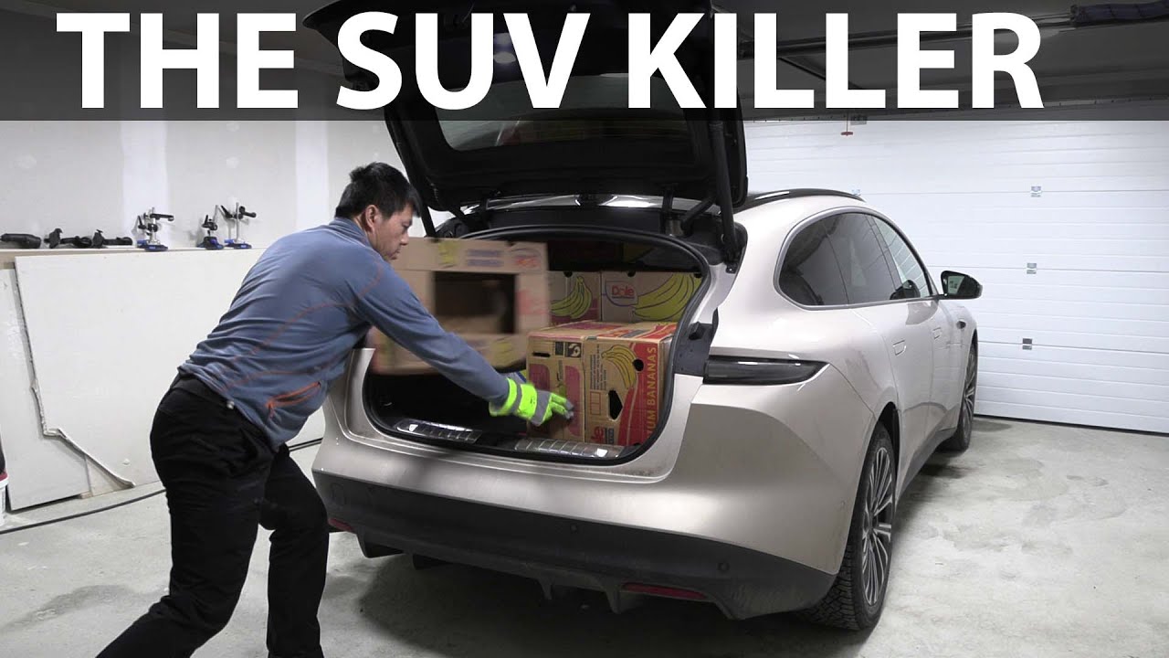 Nio ET5 Touring banana box test